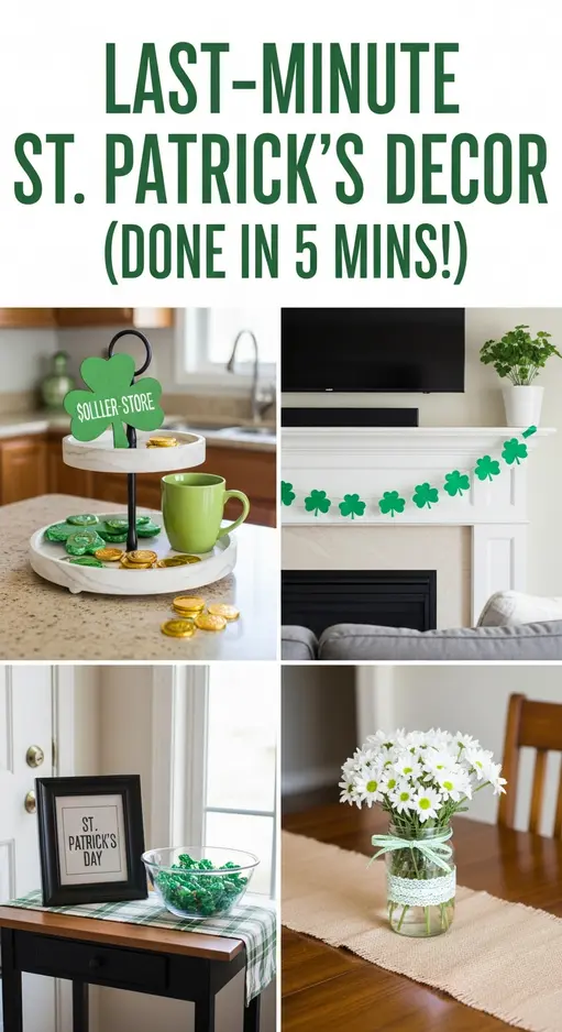 20 Last-Minute St. Patrick’s Day Decorations When You’re Running Out of Time