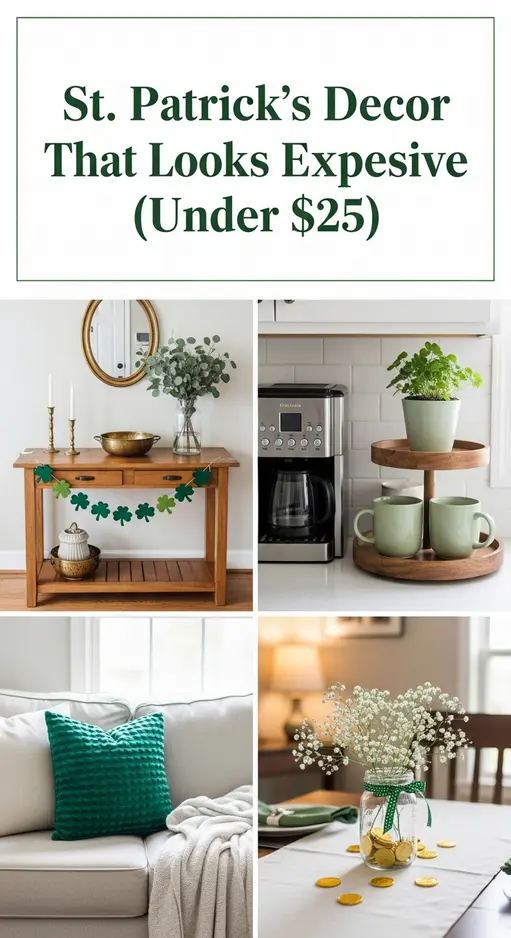 20 St. Patrick’s Day Decor Ideas Under $25 That Look Expensive