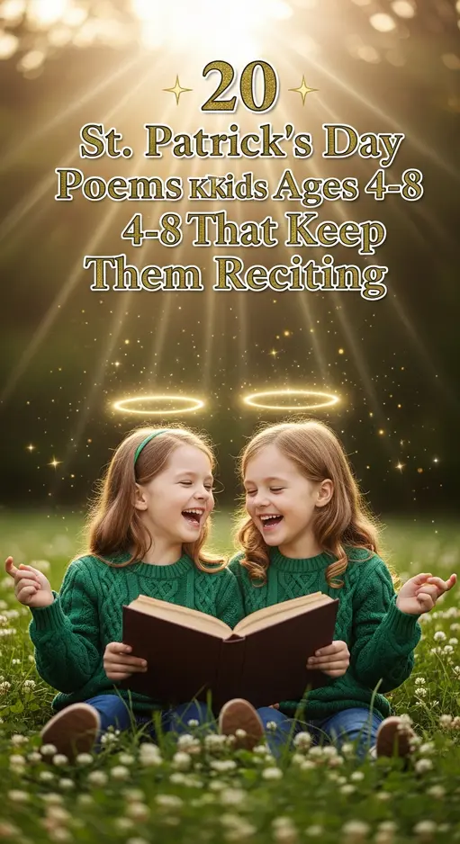 20 St. Patrick’s Day Poems for Kids Ages 4-8 That Keep Them Reciting