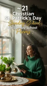 21 Christian St. Patrick's Day Poems for Sunday School -