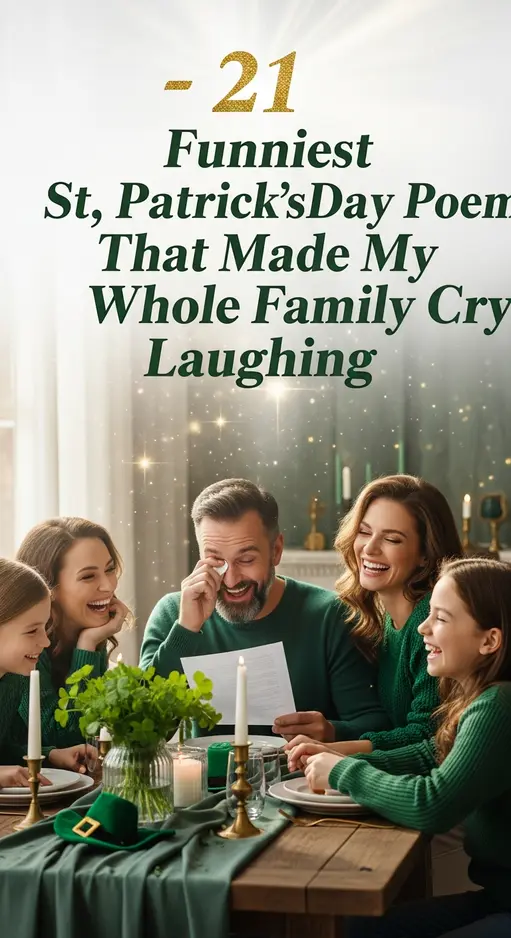 21 Funniest St. Patrick’s Day Poems That Made My Whole Family Cry Laughing