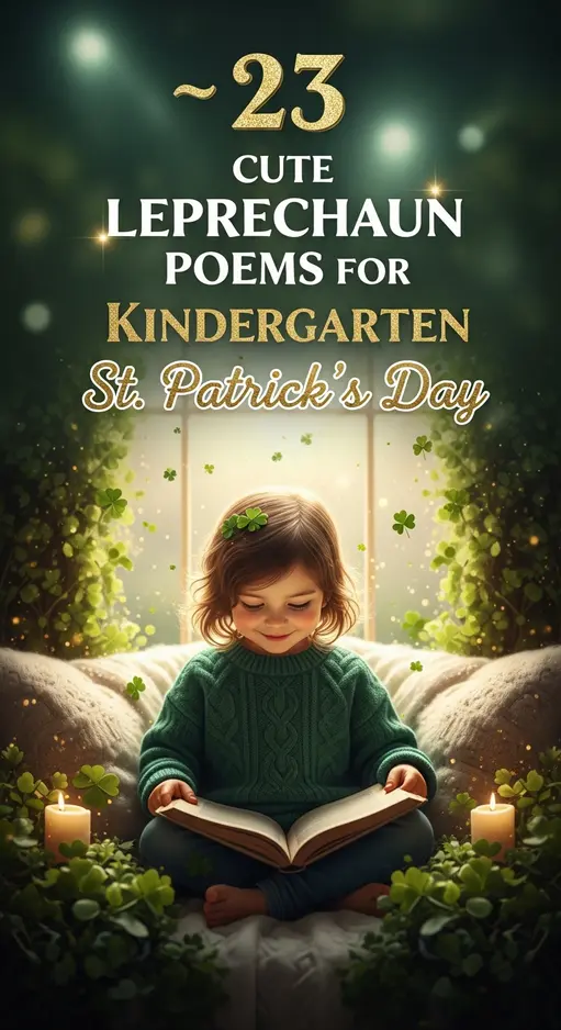 23 Cute Leprechaun Poems for Kindergarten St. Patrick’s Day
