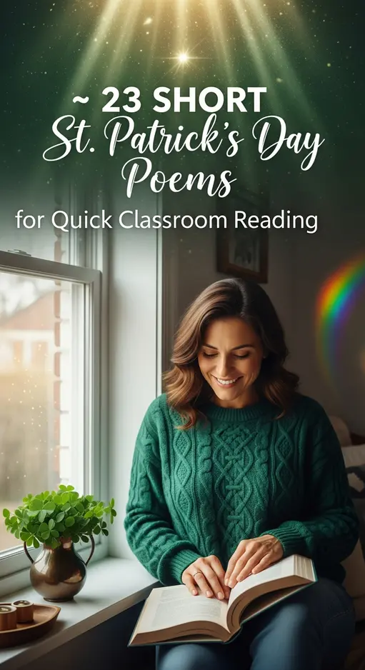 23 Short St. Patrick’s Day Poems for Quick Classroom Reading