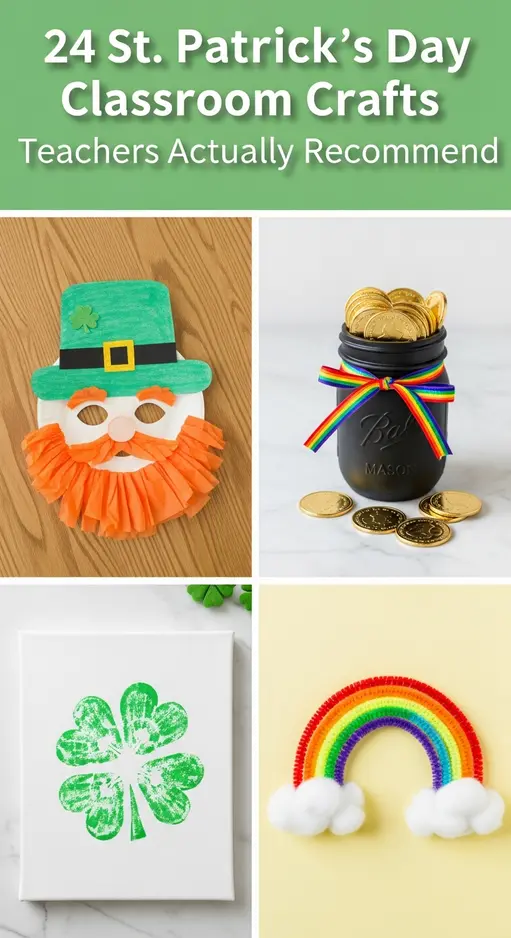 24 St. Patrick’s Day Classroom Crafts Teachers Actually Recommend