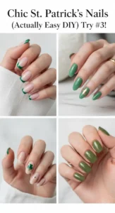 25 Trendy St Patrick's Day Nails Inspired by 2026 Fashion Week -