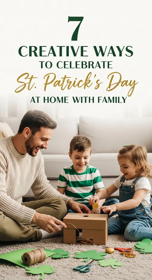 🎩 7 Creative Ways to Celebrate St. Patrick’s Day at Home (No Luck Required!) 🍀