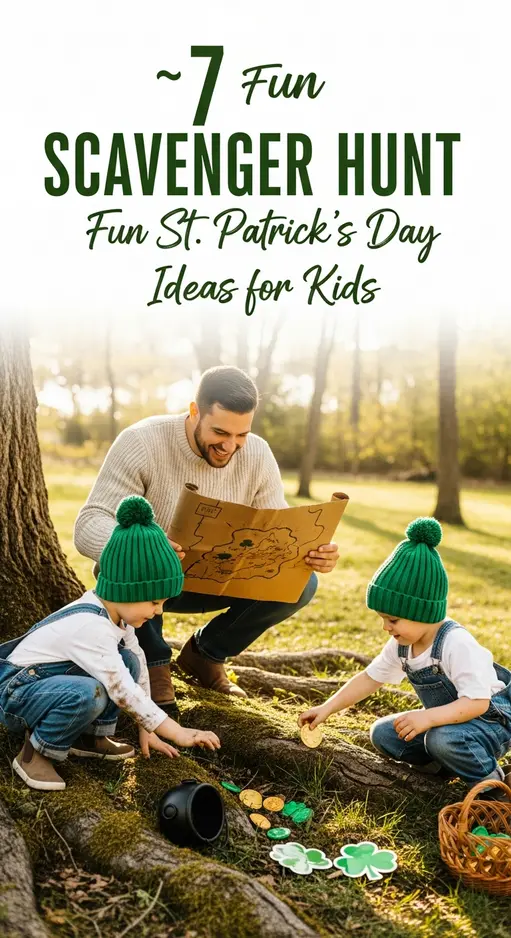 🎩 7 St. Patrick’s Day Scavenger Hunts That’ll Turn Your Kids Into Lucky Detectives! 🍀