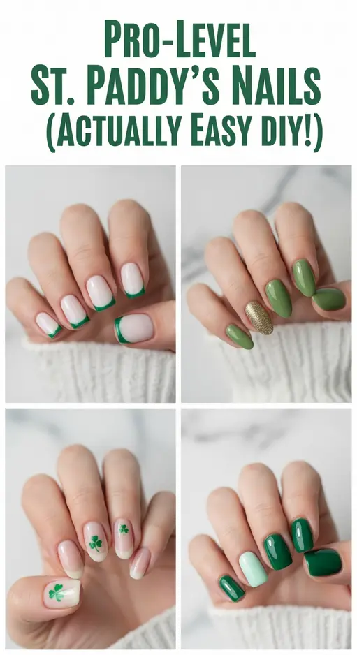 8 Last Minute St Patrick’s Day Nails That Look Professionally Done