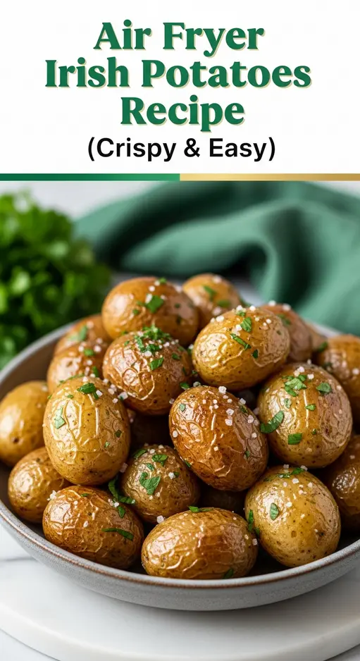 Air Fryer Irish Potatoes Recipe (Crispy & Easy)
