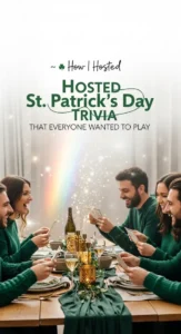 How I Hosted St. Patrick's Day Trivia That Everyone Wanted to Play -