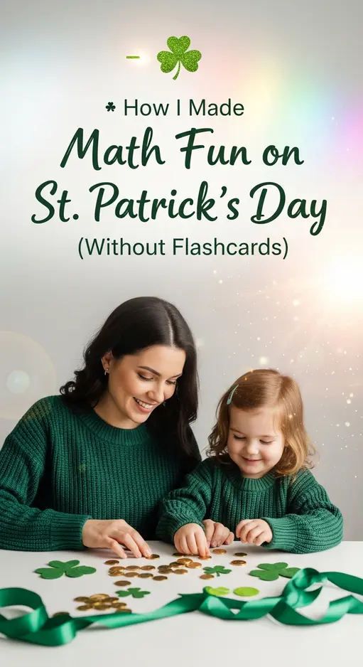 How I Made Math Fun on St. Patrick’s Day (Without Flashcards)