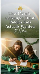How I Wrote Scavenger Hunt Riddles Kids Actually Wanted to Solve -