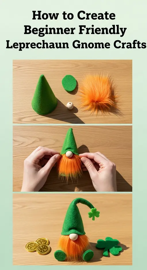 How to Create Beginner Friendly Leprechaun Gnome Crafts