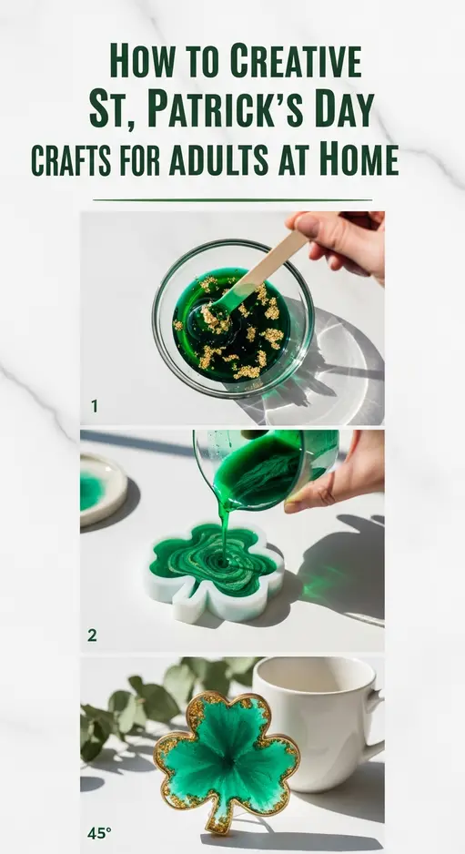 How to Create Creative St. Patrick’s Day Crafts for Adults at Home