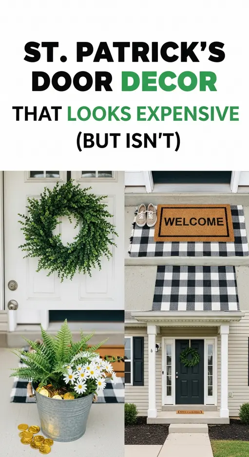 How to Create Front Door St. Patrick’s Day Decorations for Instant Curb Appeal