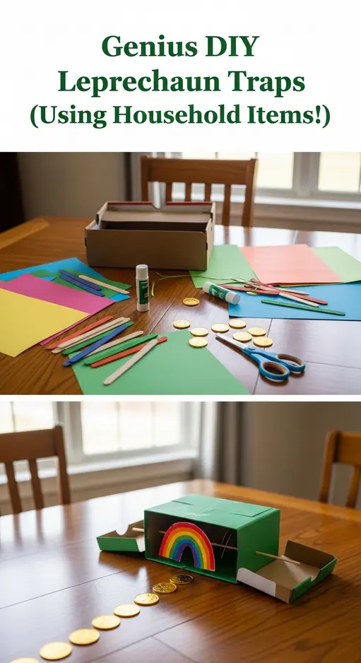 How to Create Leprechaun Trap Decorations for Fun STEM Learning Activities at Home