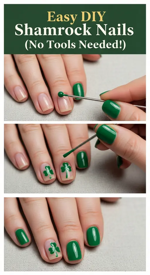 How to Create Perfect Shamrock Nail Art Without Expensive Tools