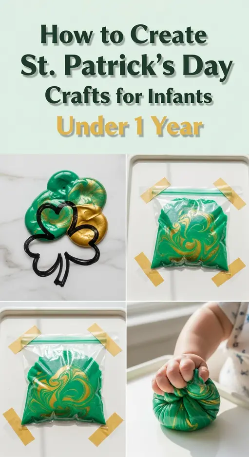 How to Create Safe St. Patrick’s Day Crafts for Infants Under 1 Year