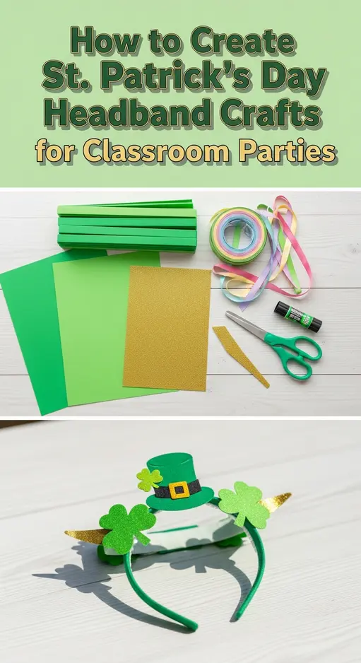 How to Create St. Patrick’s Day Headband Crafts for Classroom Parties