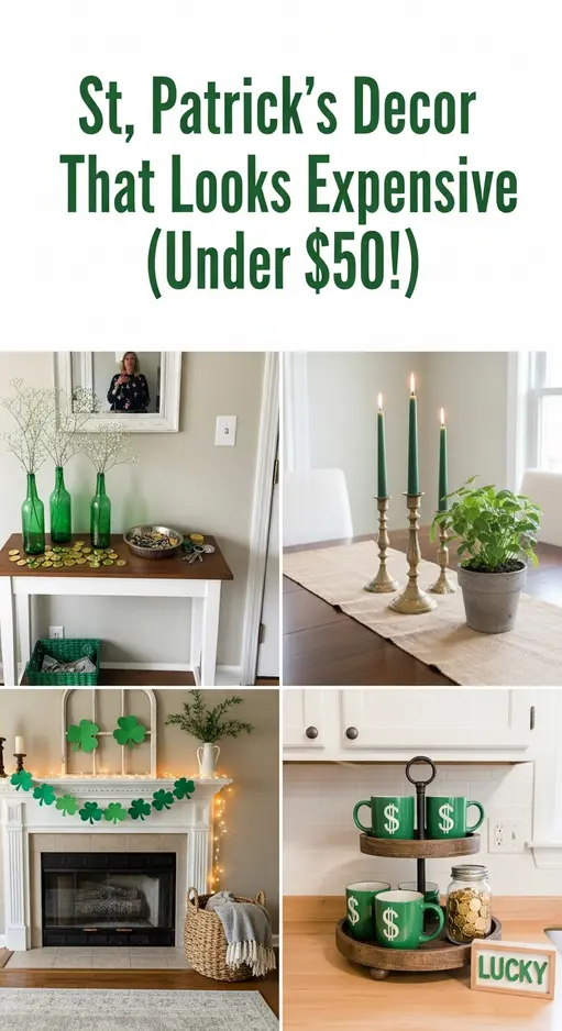 How to Create St. Patrick’s Day Party Decorations Under $50 That Look Expensive