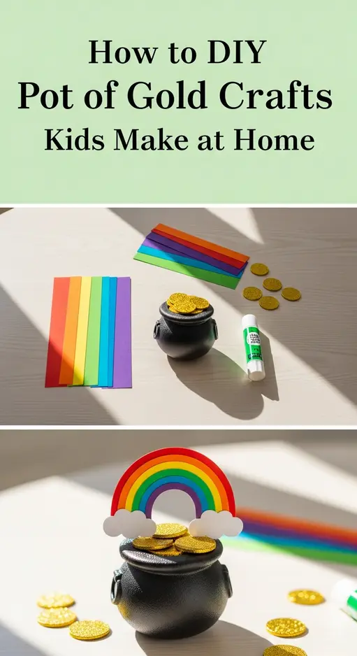 How to DIY Pot of Gold Crafts Kids Make at Home