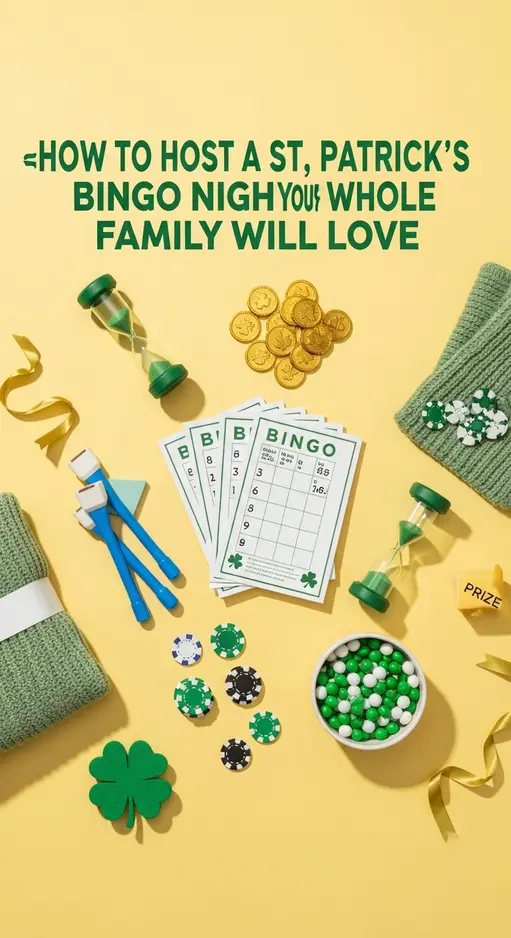 How to Host a St. Patrick’s Bingo Night Your Whole Family Will Love