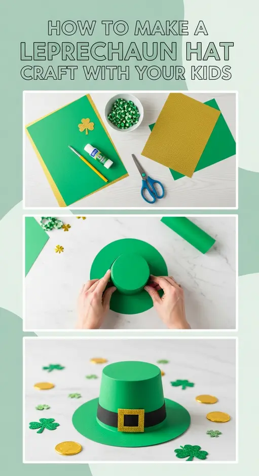 How to Make a Leprechaun Hat Craft With Your Kids