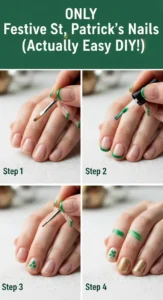 How to Make Festive St Patrick's Day Nail Designs at Home -
