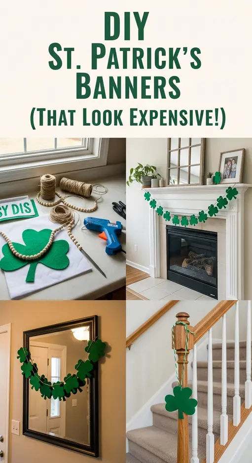 How to Make St. Patrick’s Day Banners That Brighten Your Entire Home