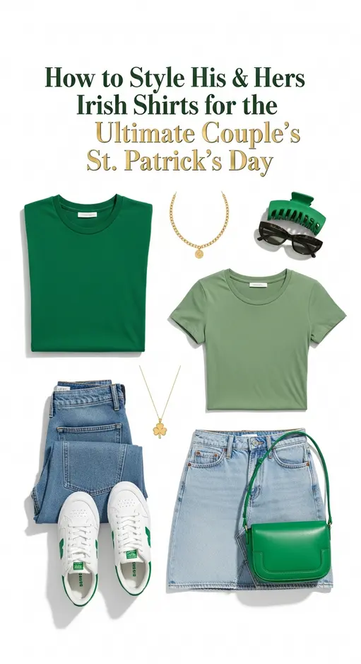 How to Style His & Hers Irish Shirts for the Ultimate Couple’s St. Patrick’s Day