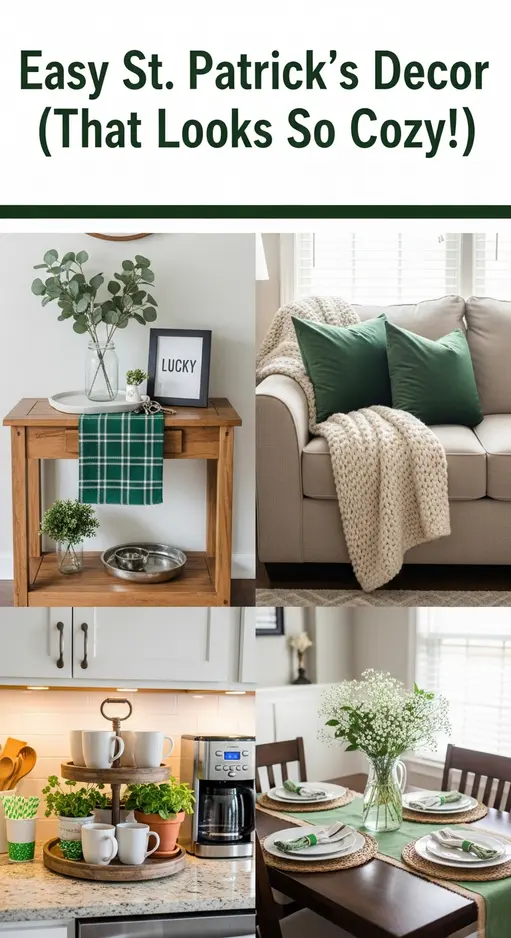 St. Patrick’s Day Home Decor Inspiration for Every Room (No Stress, Maximum Impact)
