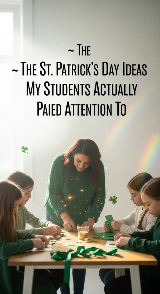 The St. Patrick’s Day Ideas My Students Actually Paid Attention To