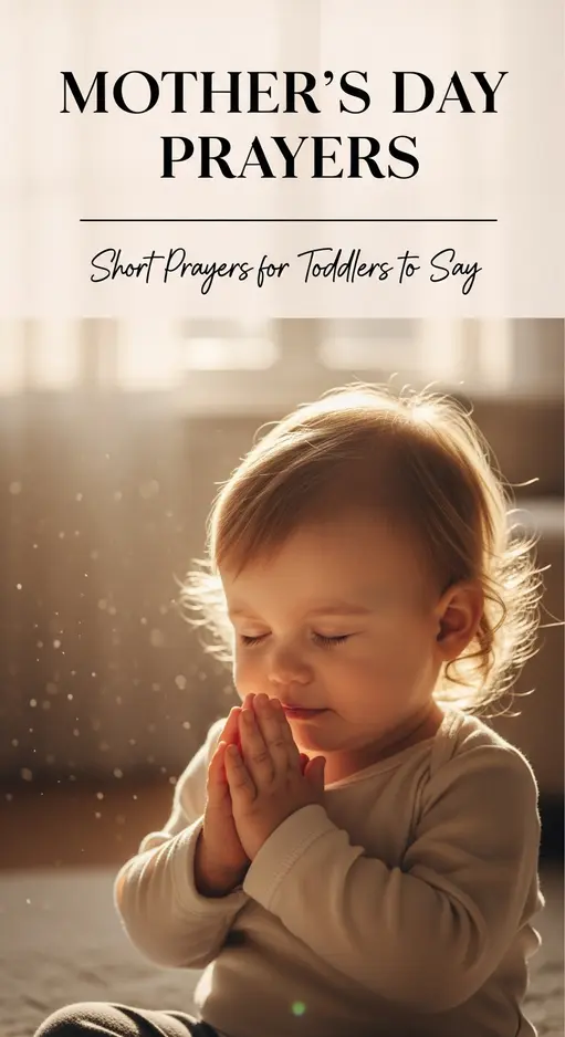 10 Adorable Short Mothers Day Prayers for Toddlers to Say Out Loud
