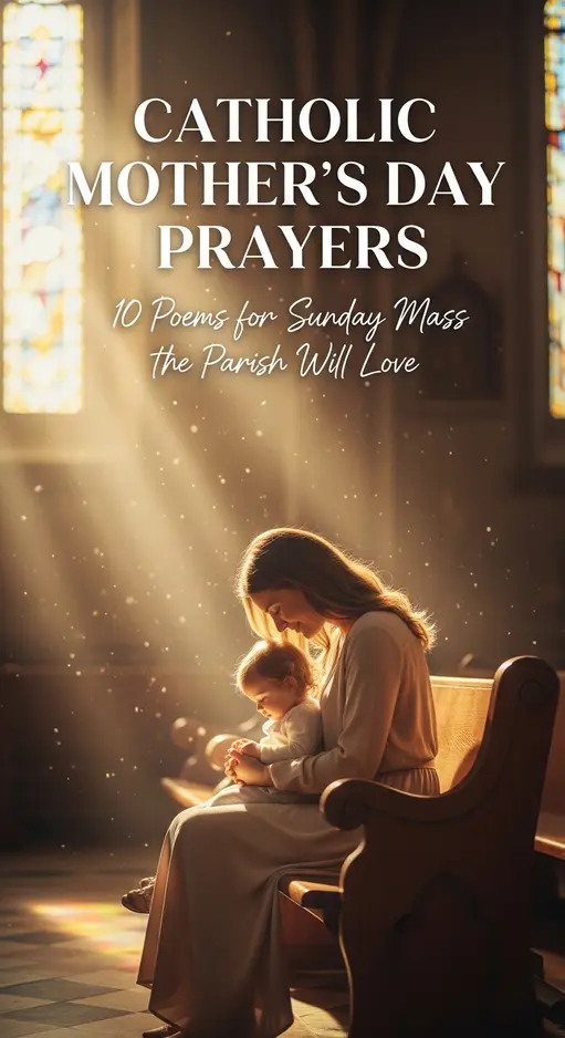 10 Catholic Mother’s Day Prayers and Poems for Sunday Mass That the Whole Parish Will Love