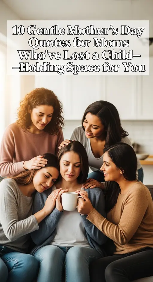 “10 Tender Mother’s Day Quotes for Moms Who Have Lost a Child: A Gentle Embrace”