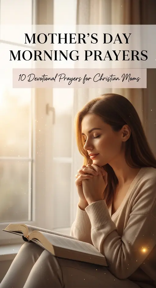 10 Mothers Day Morning Devotional Prayers for Christian Moms to Start the Day Right