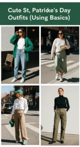 10 Simple Green Outfit Ideas St Patrick's Day Minimal Effort -