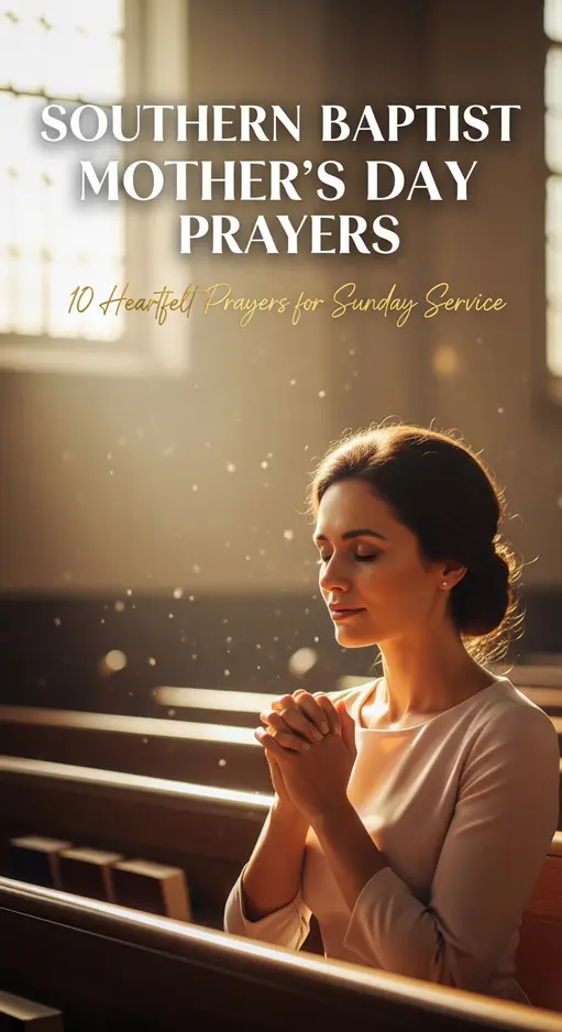 10 Southern Baptist Mothers Day Prayers for Sunday Service That Bring Down the House