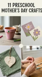 11 Preschool Mother's Day Crafts Teachers Can Prep the Night Before (Under 20 Minutes, Zero Stress) -