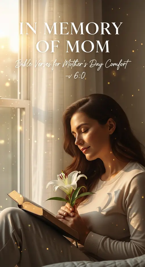 12 Bible Verses in Memory of Mom for Mothers Day That Bring Real Comfort