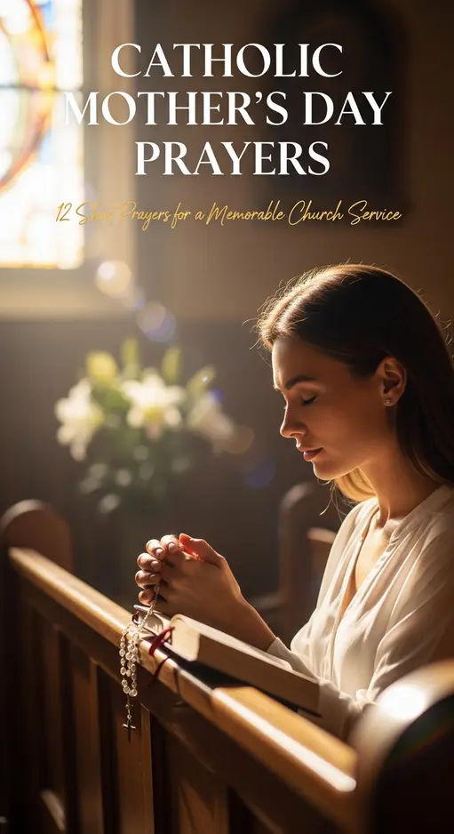 12 Short Catholic Mothers Day Prayers for Church Service That Everyone Will Remember 2026