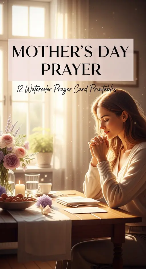 12 Watercolor Mothers Day Prayer Card Printables for 2026 — Free Download