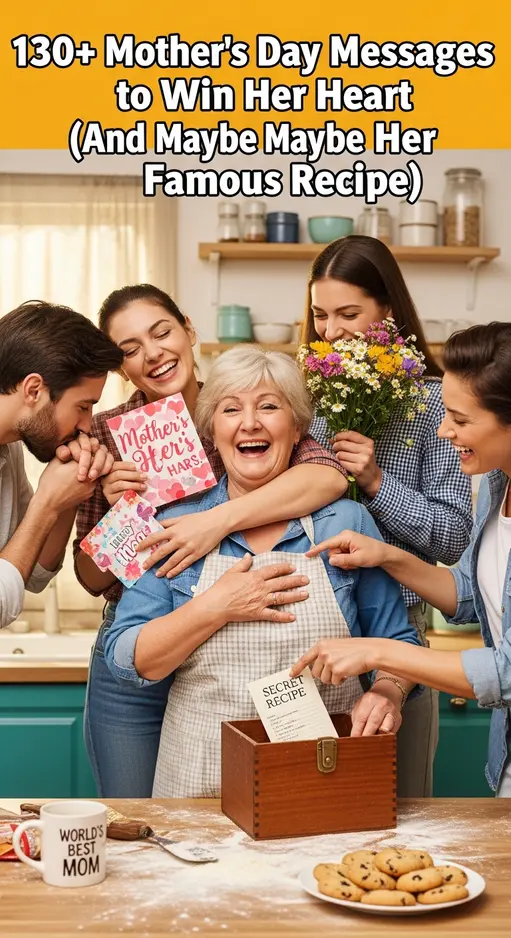 130+ Happy Mother’s Day Messages To Win Your Mother’s Heart