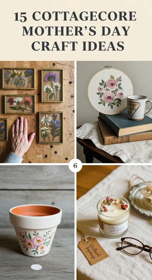 15 Cottagecore Mother’s Day Craft Ideas for Moms Who Love Vintage Floral (2026 Edition)