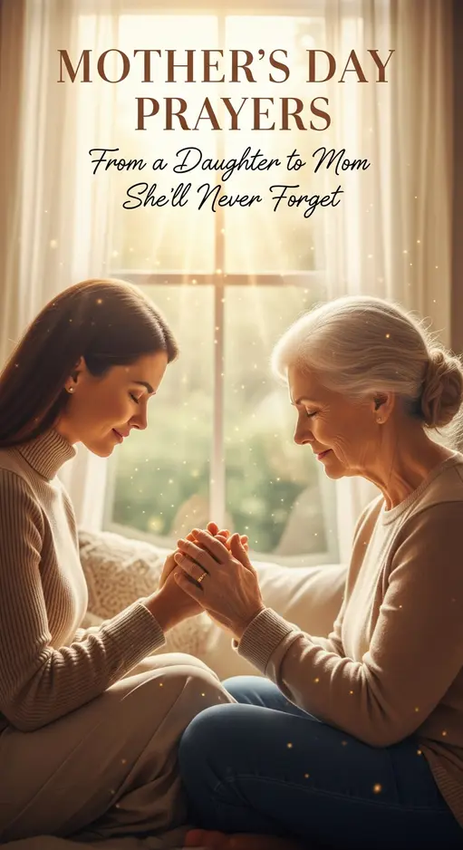 15 Mothers Day Prayers From a Daughter to Mom That She Will Never Forget