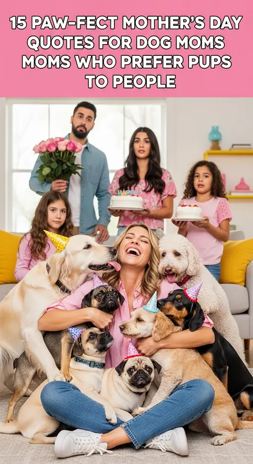 “15 Paw-fect Mother’s Day Quotes for Dog Moms: Celebrating the Furriest Love”