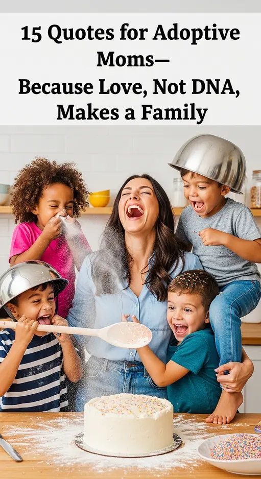 “15 Heartfelt Mother’s Day Quotes for Adoptive Mothers: Celebrating Unconditional Love”