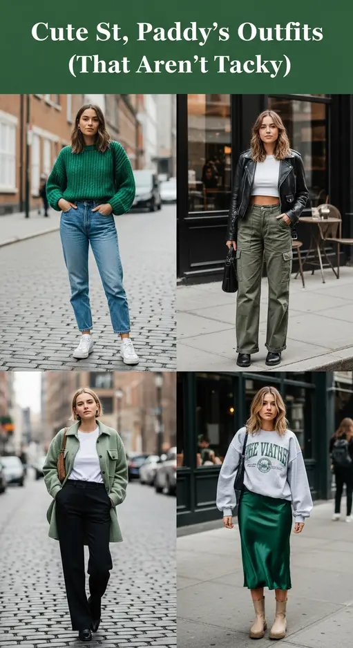 15 St Patrick’s Day Outfits for College Party Bar Crawl Fun