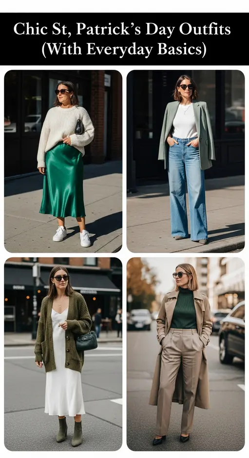 18 Chic St Patrick’s Day Outfit Ideas Women Sophisticated Elegant