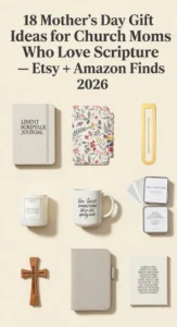 18 Mother's Day Gift Ideas for Church Moms Who Love Scripture — Etsy + Amazon Finds 2026 -
